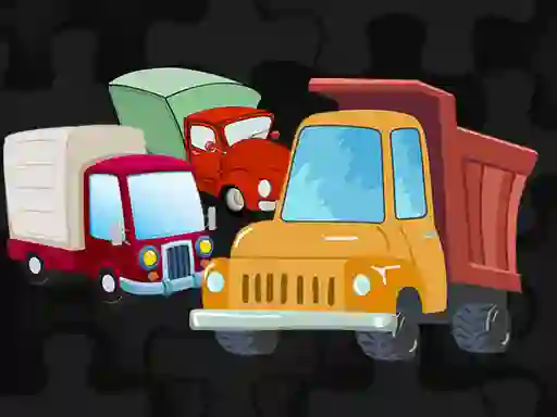 게임 Cartoon Truck Jigsaw 온라인