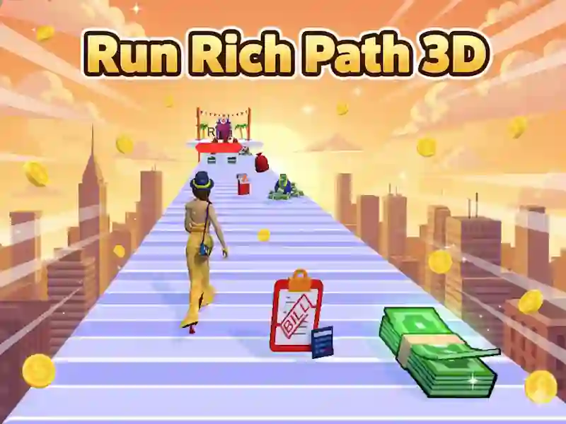 게임 Run Rich Path 3D 온라인