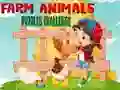 게임 Farm Animals Puzzles Challenge 온라인