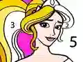 게임 Princess Coloring By Number 온라인