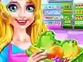 게임 Supermarket Girl Cleanup 온라인
