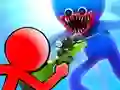 게임 Stickman vs Huggy Wuggy 온라인