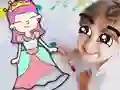 게임 Coloring Book: Prince And Princess 온라인