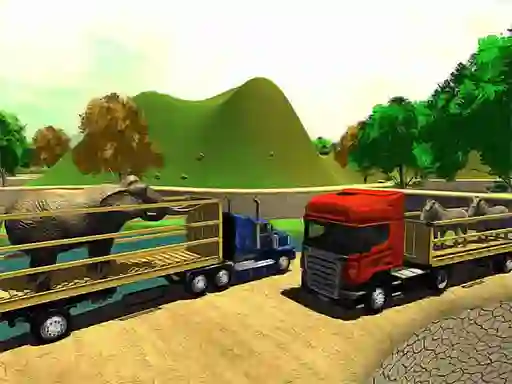 게임 Offroad Animal Truck Transport Simulator 2020 온라인