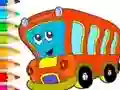 게임 Coloring Book: Bus 온라인