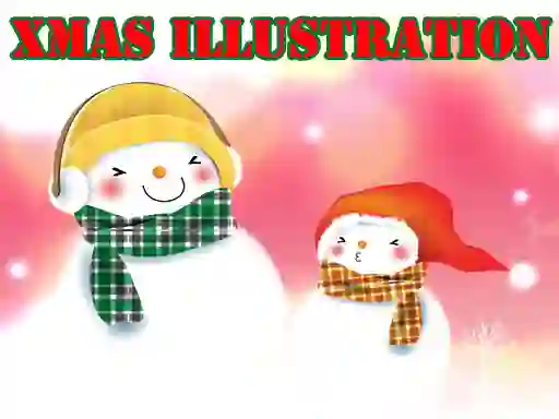 게임 Xmas Illustration 온라인