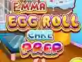 게임 Emma Egg Roll Cake Prep 온라인