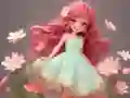 게임 Coloring Book: Flower Dress 온라인