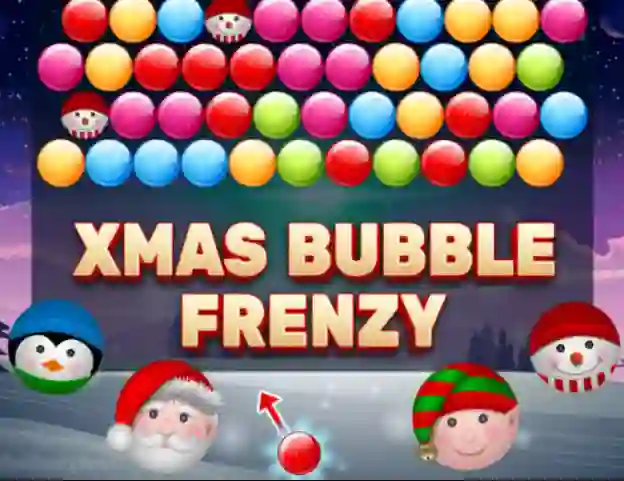 게임 Xmas Bubble Frenzy 온라인