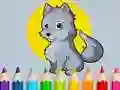 게임 Coloring Book: Wolf 온라인