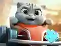 게임 Jigsaw Puzzle: Cat Racing Driver 온라인