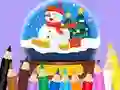 게임 Coloring Book: Christmas Crystal Ball 온라인