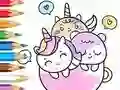게임 Coloring Book: A Cup Of Unicorn 온라인