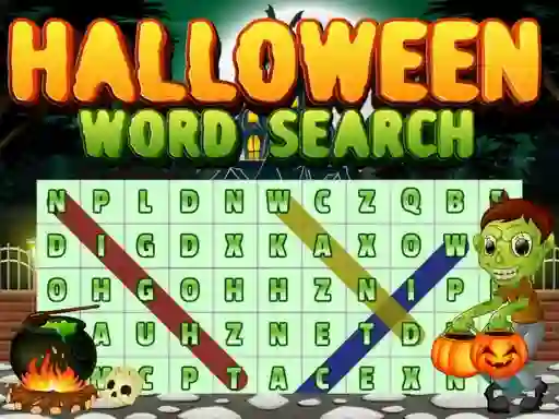 게임 Halloween Words Search 온라인