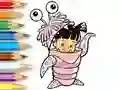 게임 Coloring Book: Monster Costume Girl 온라인