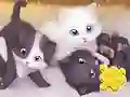 게임 Jigsaw Puzzle: Playing Cats 온라인