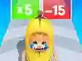게임 Epic Banana Run: Merge Master 온라인