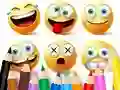 게임 Coloring Book: Funny Emoji 온라인