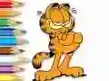 게임 Coloring Book: Garfield Hamburger 온라인