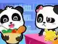 게임 Jigsaw Puzzle: Baby Panda Supermarket 온라인