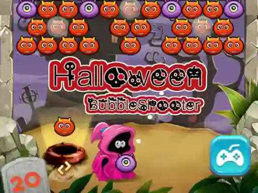 게임 Halloween Bubble Shooter 온라인