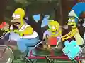 게임 Jigsaw Puzzle: Simpson Family Riding 온라인
