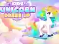게임 Kids Unicorn Dress Up 온라인