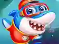 게임 Little Panda Shark Family 온라인