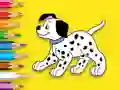 게임 Coloring Book: Cute Spotted Dog 온라인