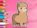 게임 Coloring Book: Cute Alpaca 온라인
