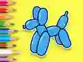 게임 Coloring Book: Balloon Puppy 온라인