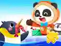 게임 Jigsaw Puzzle: Baby Panda Antarctic Tour 온라인