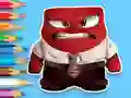 게임 Coloring Book: Inside Out Angry 온라인