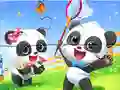 게임 Jigsaw Puzzle: Baby Panda Spring Outing 온라인