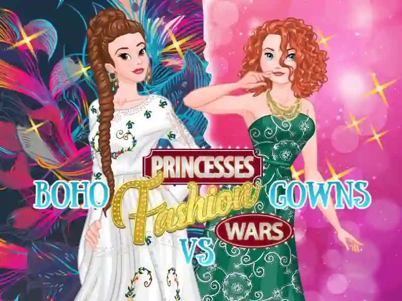 게임 Princesses: Boho Vs Dress Fashion Wars 온라인