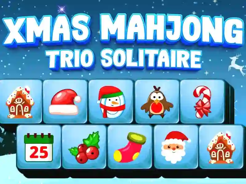 게임 Xmas Mahjong Trio Solitaire 온라인