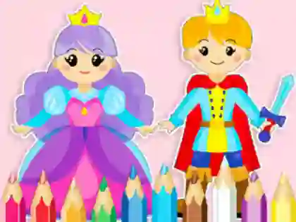 게임 Coloring Book: Sweet Royal Date 온라인