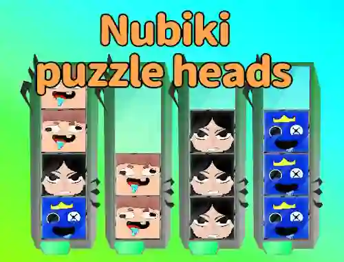 게임 Nubiki Puzzle Heads 온라인