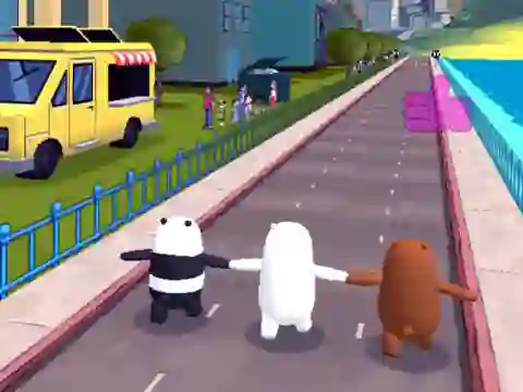 게임 We Bare Bears Bear Parkour 온라인
