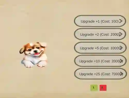 게임 Dog Clicker 온라인