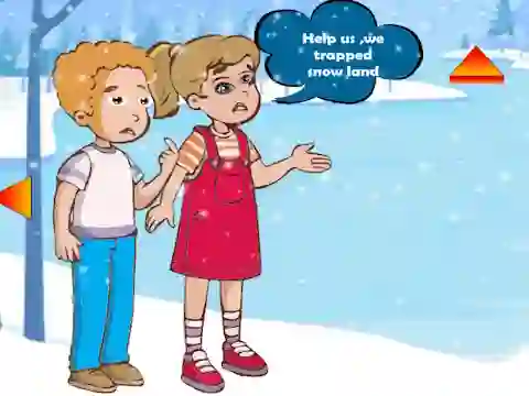 게임 Siblings Escaped Snow Land 온라인