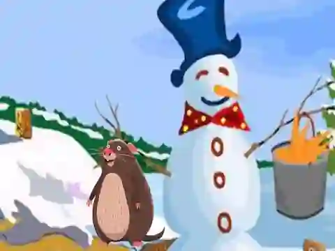 게임 Couple Escape from Snowy Land 온라인