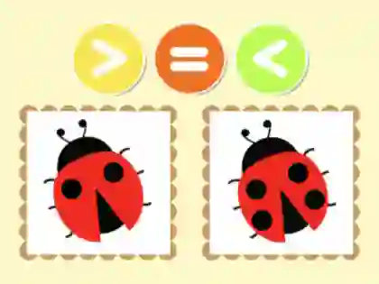 게임 Kids Quiz: More Or Fewer 온라인