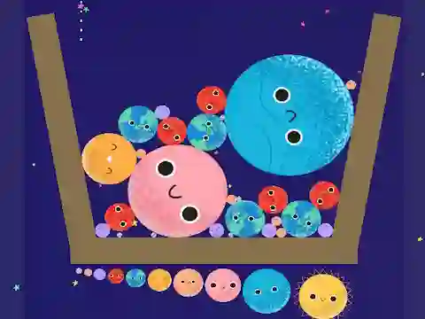 게임 Merge Planets 온라인
