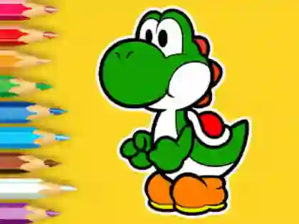 게임 Coloring Book: Yoshi Fishing Day 온라인