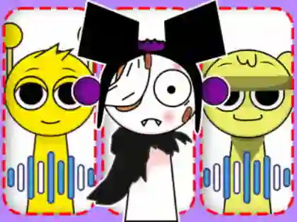 게임 Kids Quiz: Guess Sprunki Voice 온라인