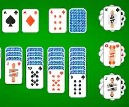 게임 Klondike Solitaire 4 Suits 온라인