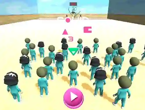 게임 Squid Game Race 3d 온라인