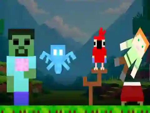 게임 Sprunki Craft 온라인
