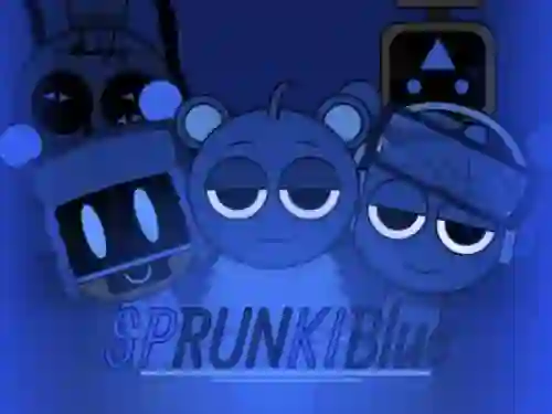 게임 Sprunki Blue Mod 온라인